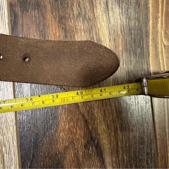 Leather Belt (42” including the buckle) - Picture 6 of 7